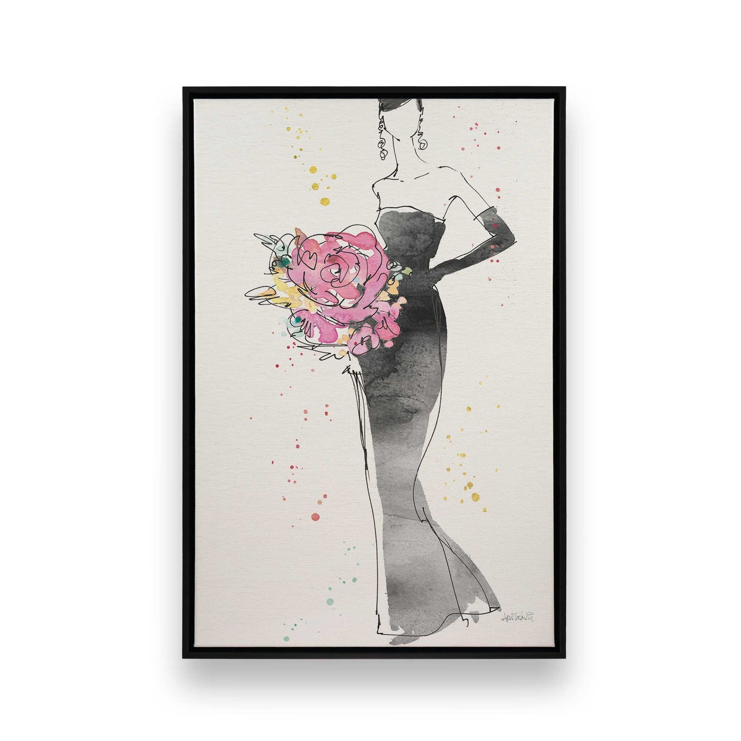 [Color:Satin Black], Front of the art