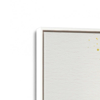 [Color:Opaque White], Picture of art in a White frame at an angle