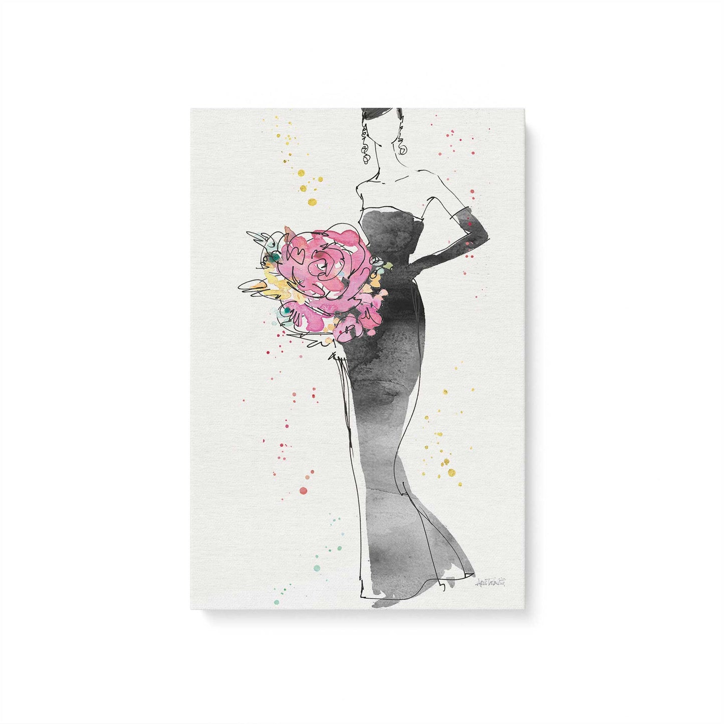 [Color:Stretched Canvas], Picture of art