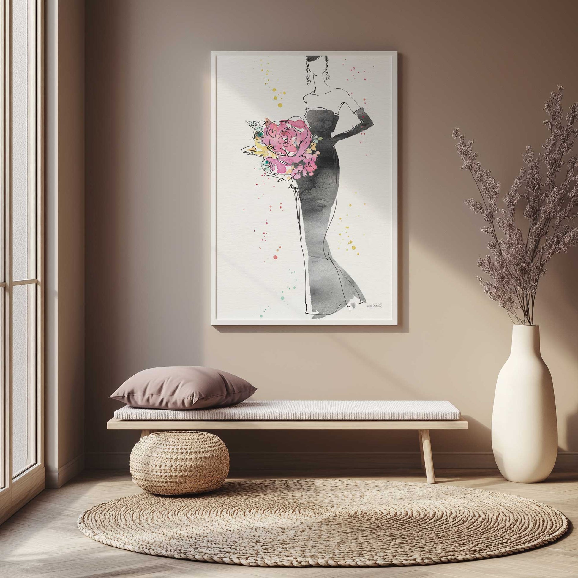 [SPECIAL],[LIFESTYLE], Picture of art hanging in a room