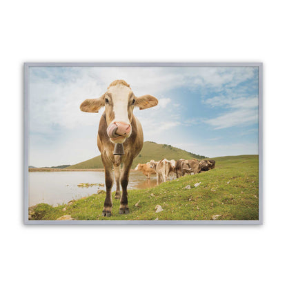 [Color:Polished Chrome], Picture of art in a Polished Chrome frame