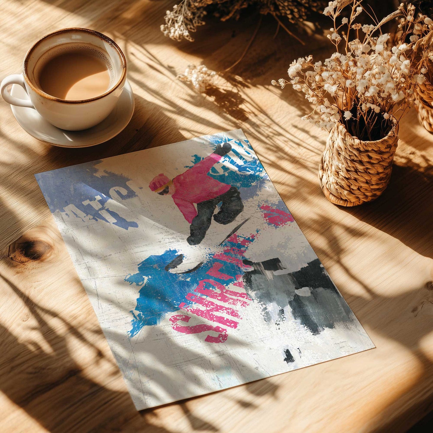 [Color:Rolled Print], Picture of close up of art