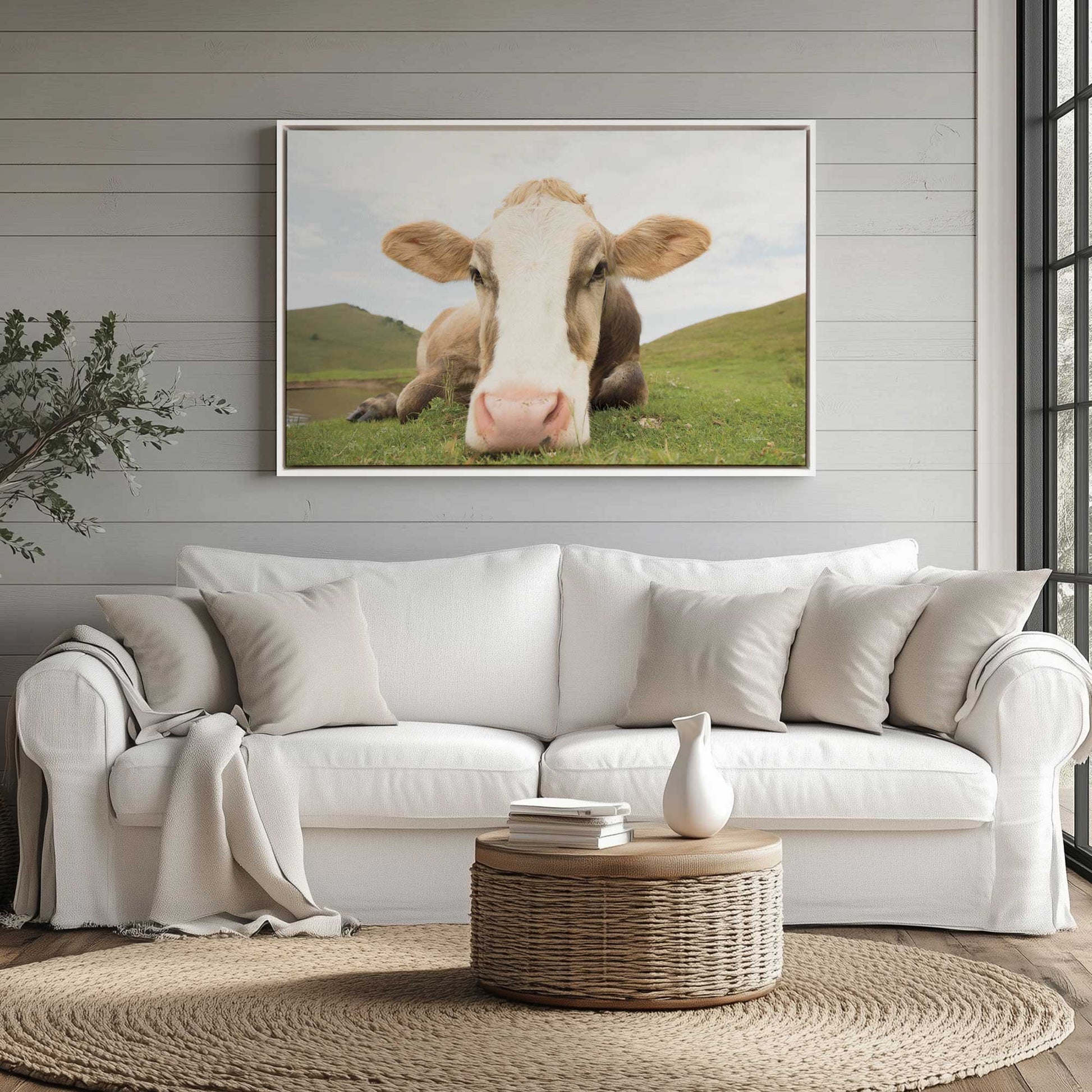 Picture of art in a room