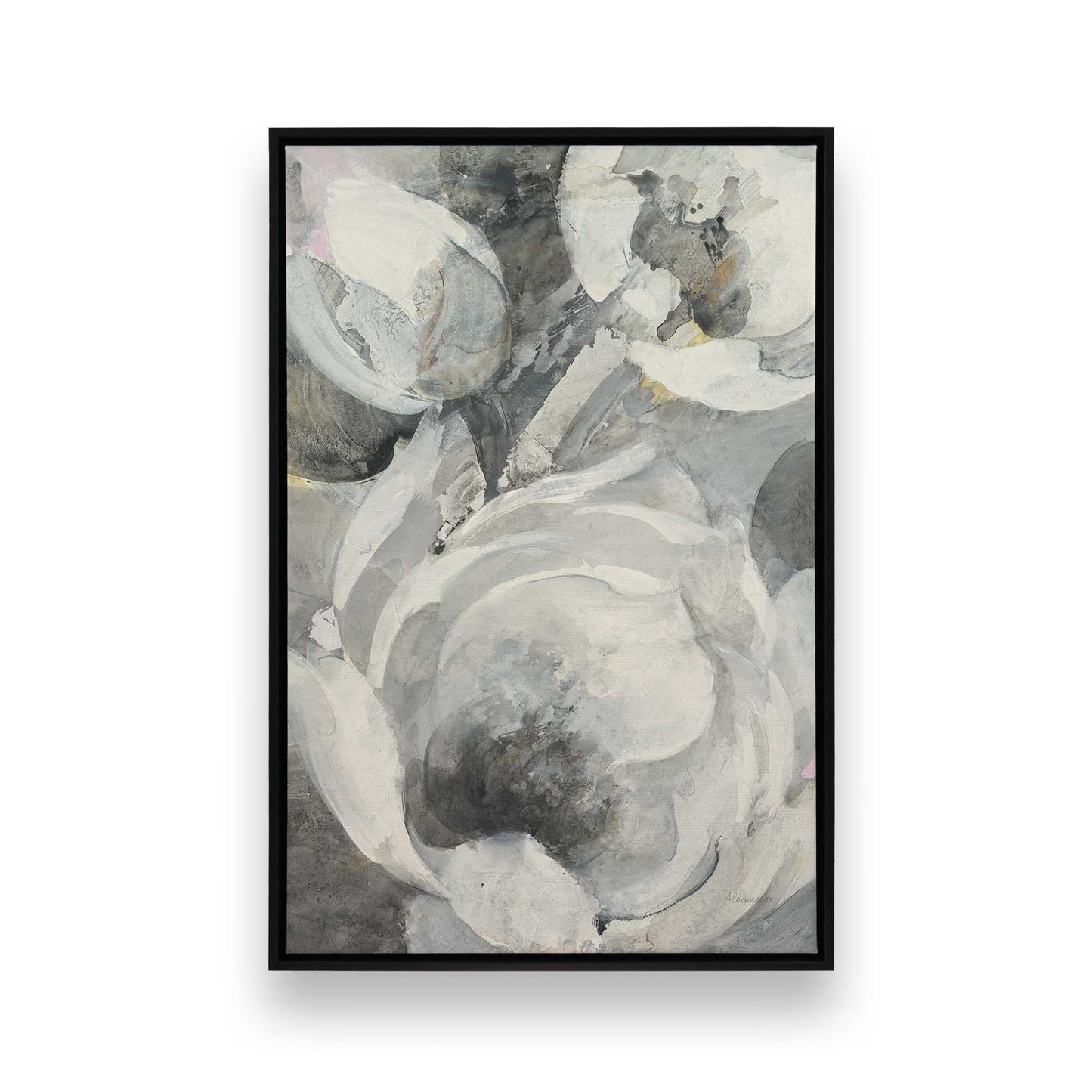 [Color:Satin Black], Picture of art in a Satin Black frame