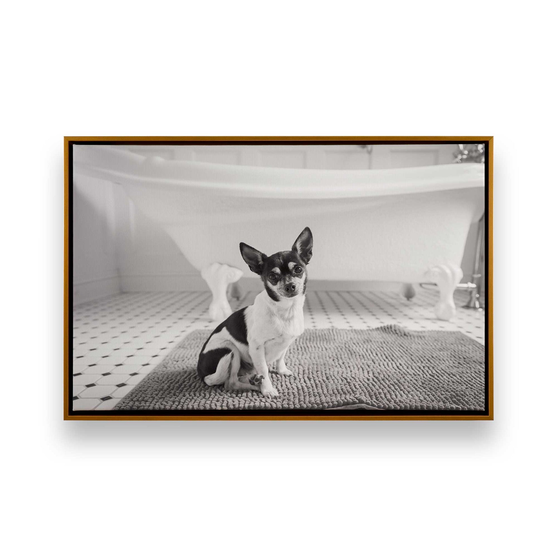 [Color:Polished Gold], Picture of art in a Polished Gold frame
