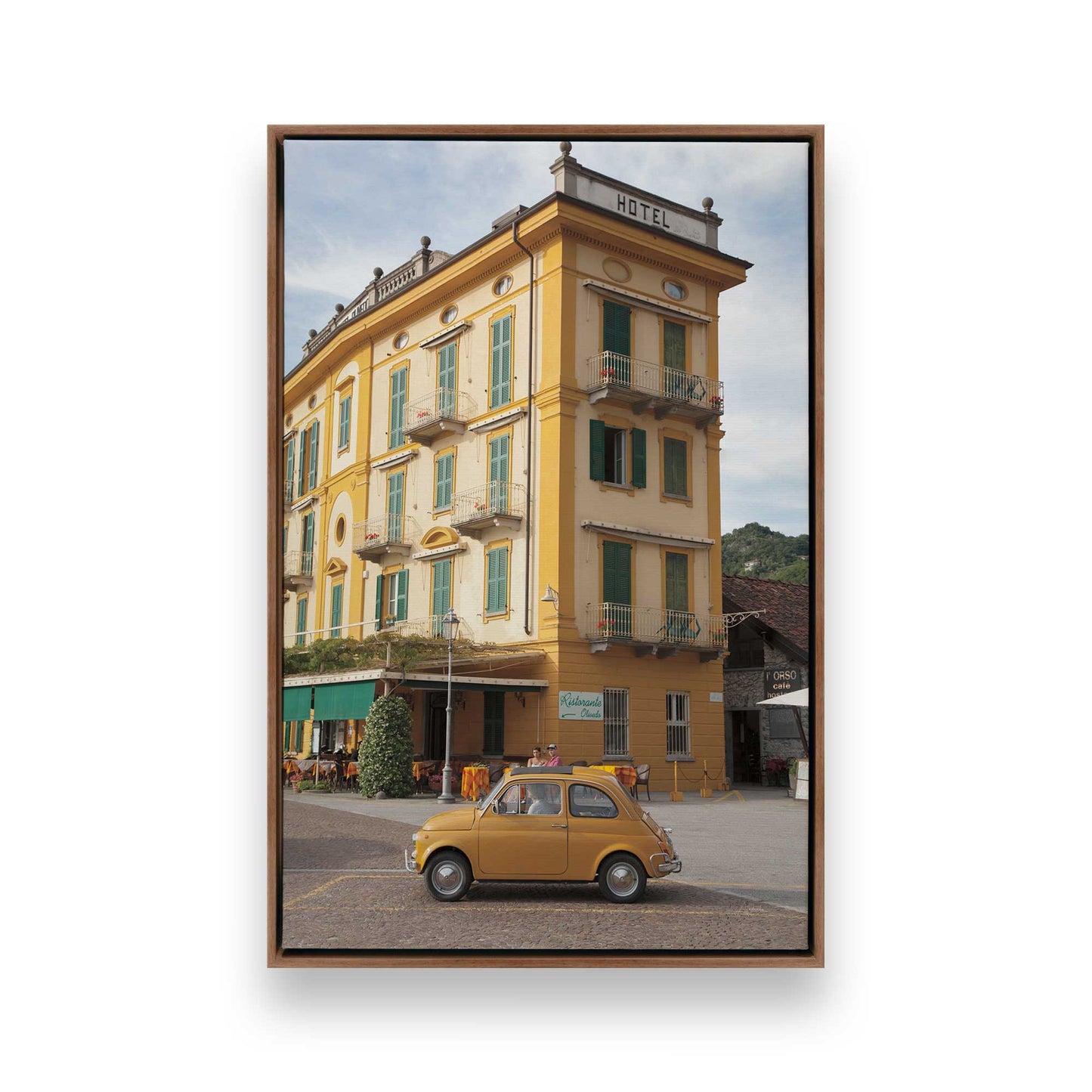 [Color:Walnut], Picture of art in a Walnut frame