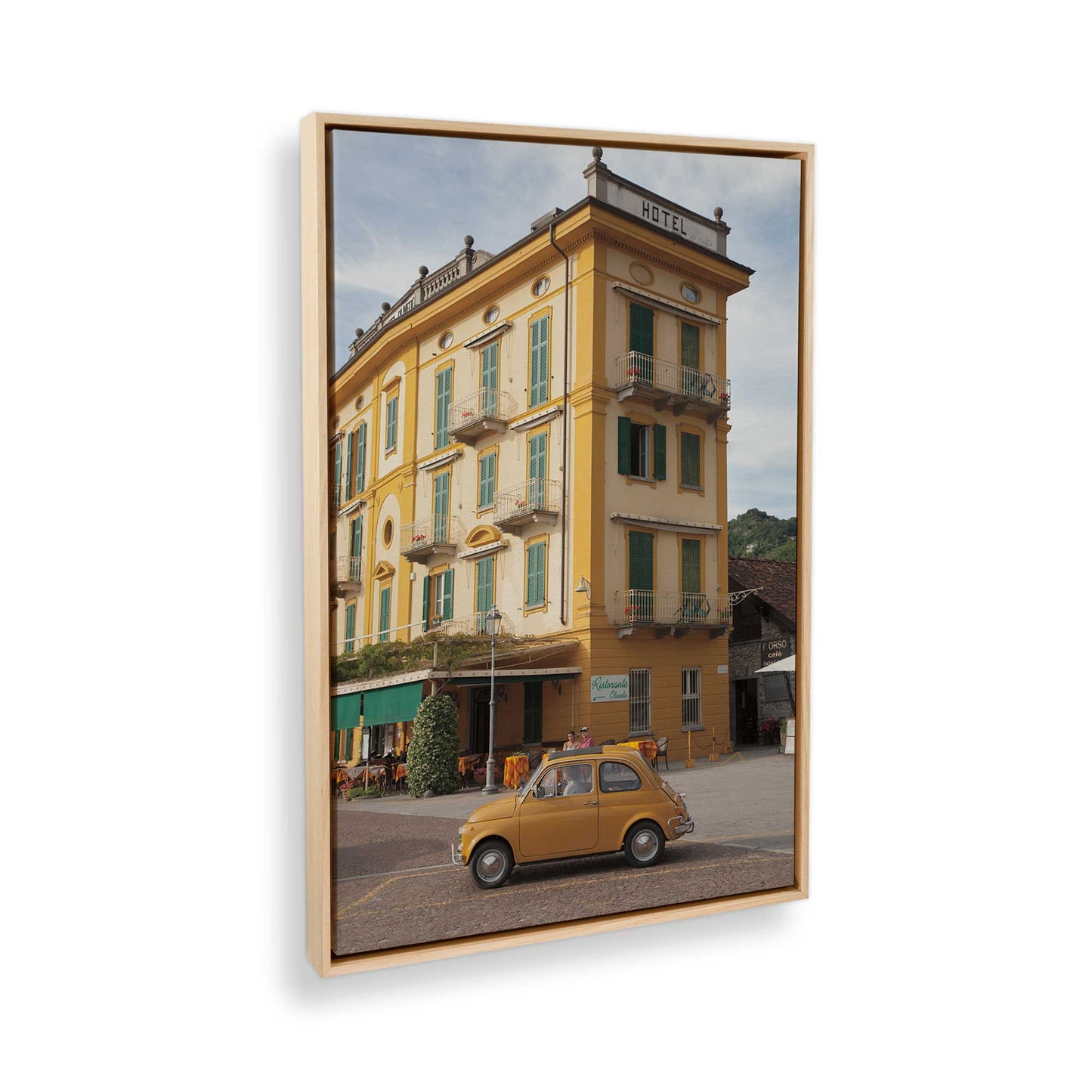 [Color:American Maple], Picture of the corner of the art