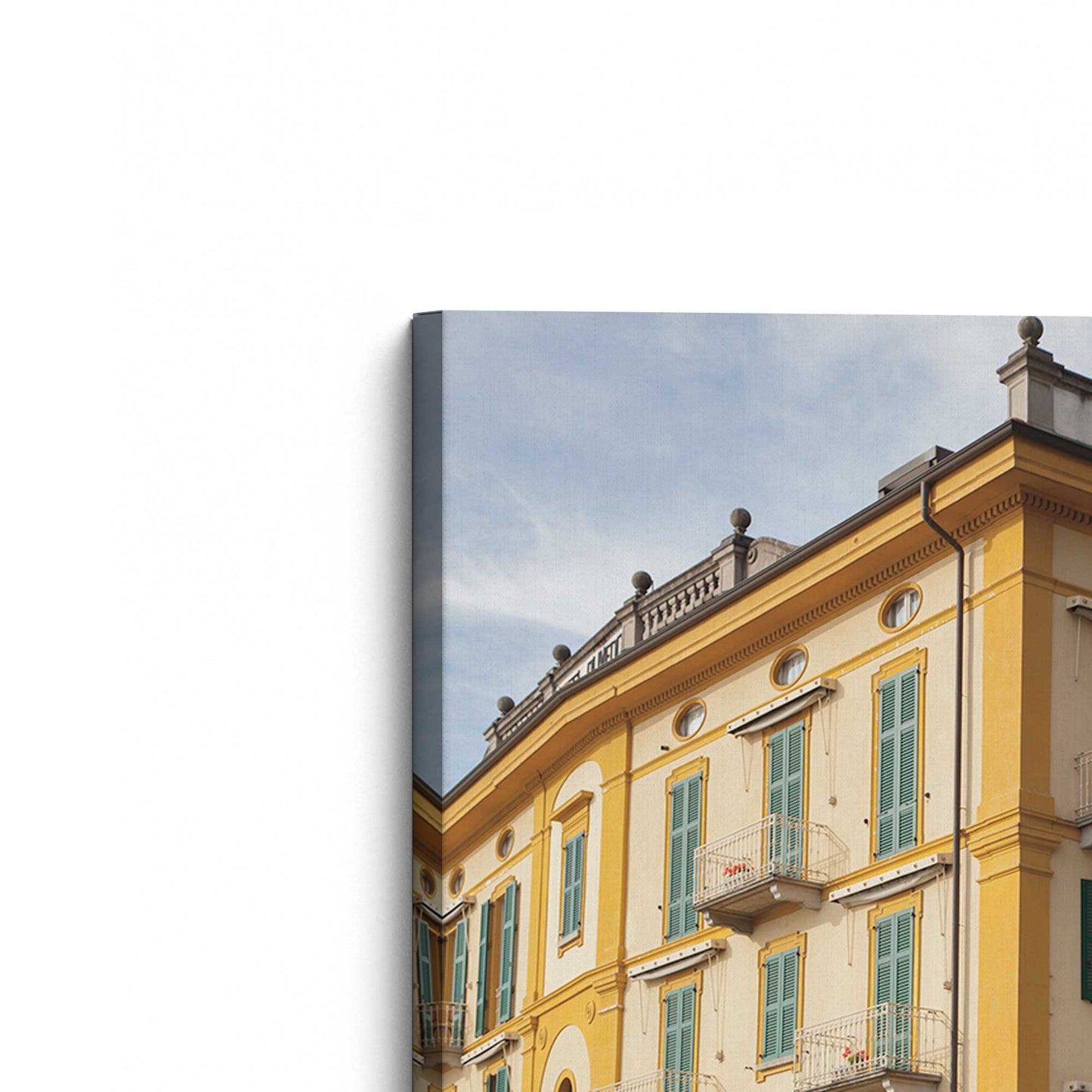 [Color:Stretched Canvas], Picture of the corner of the art