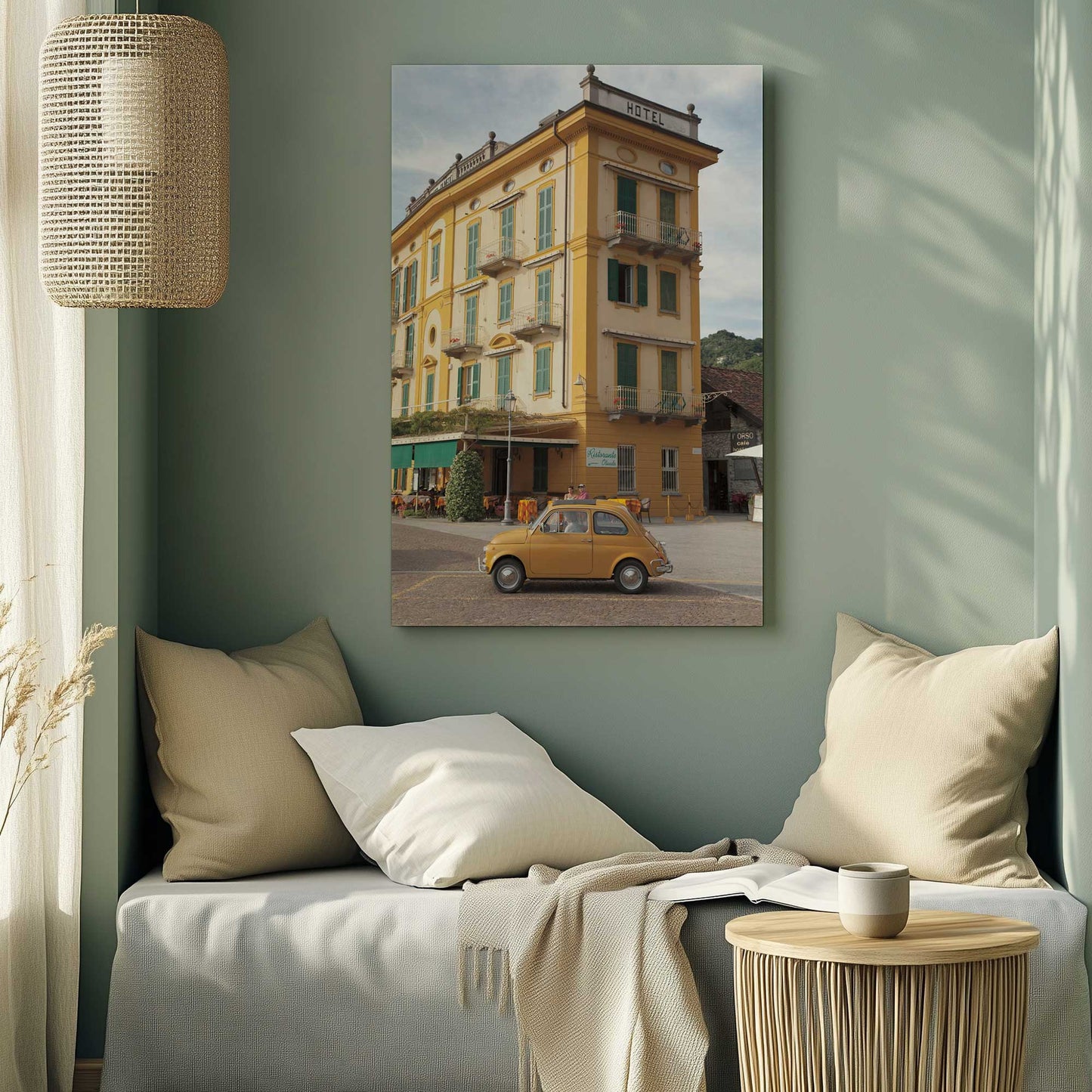 Picture of art in a room