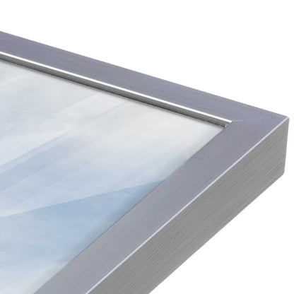[Color:Polished Chrome], Picture of art in a Polished Chrome frame at an angle