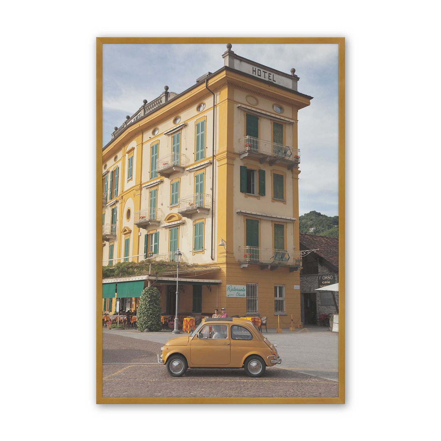 [Color:Polished Gold], Picture of art in a Polished Gold frame
