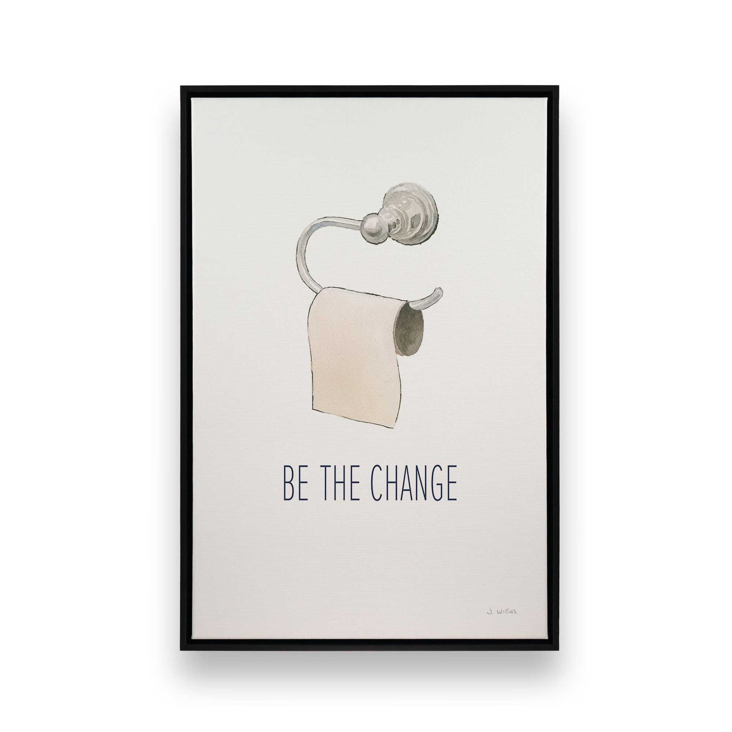 [Color:Satin Black], Picture of art in a Satin Black frame