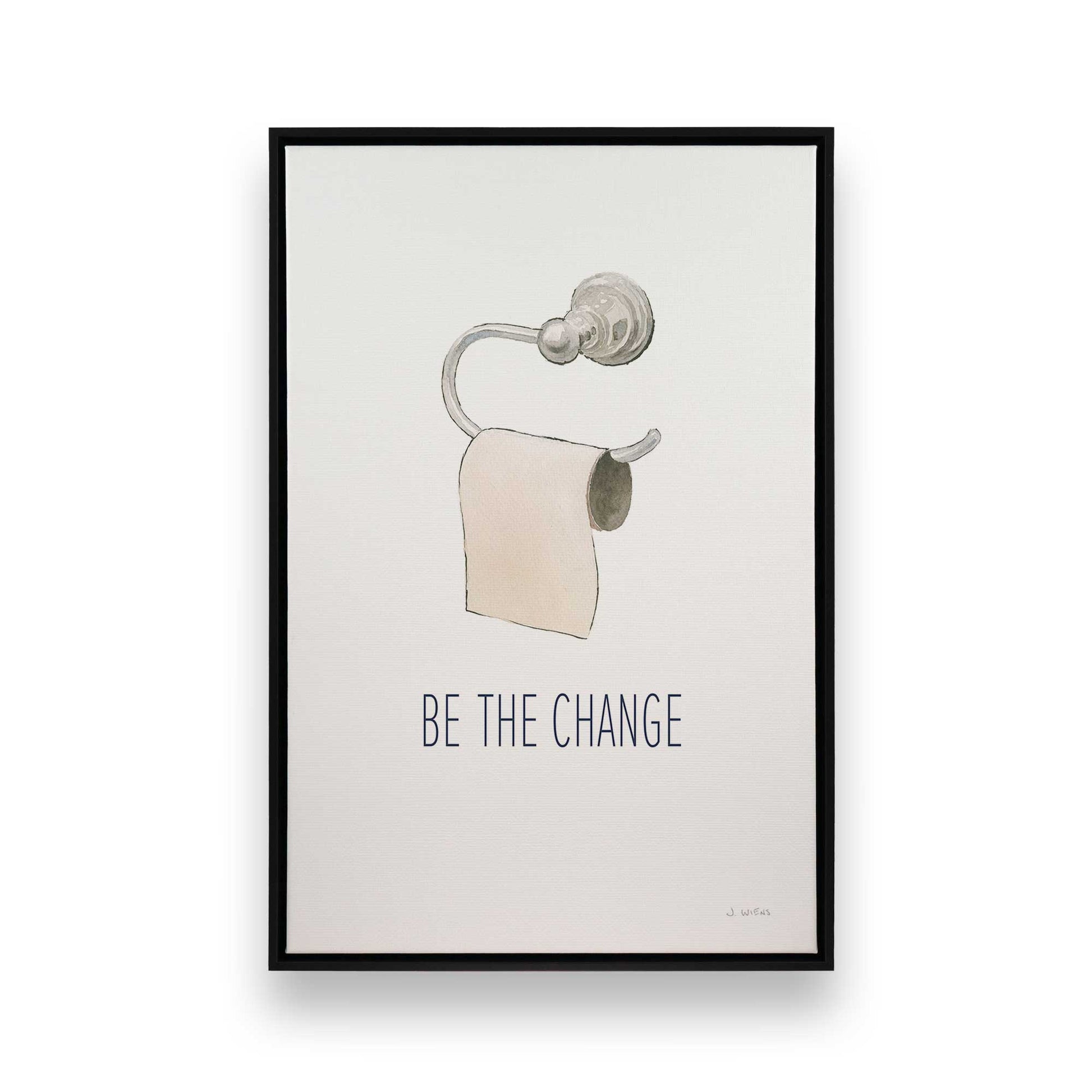 [Color:Satin Black], Picture of art in a Satin Black frame