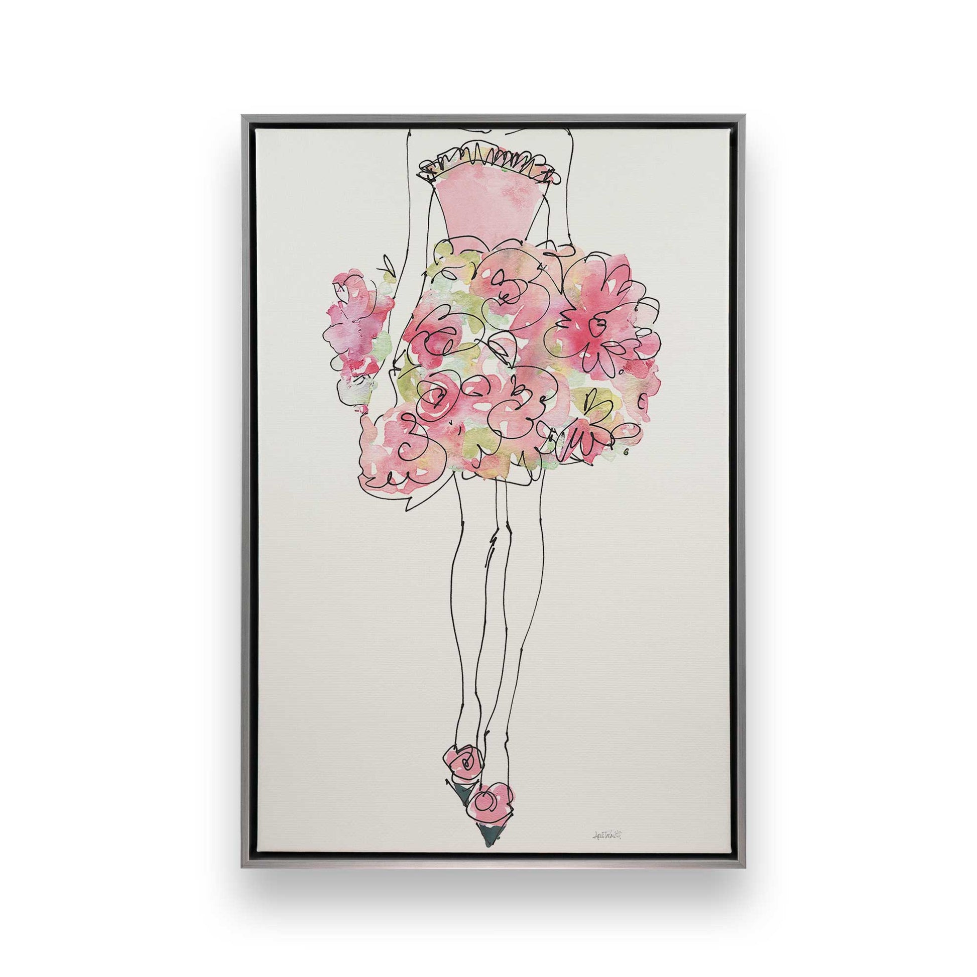 [Color:Polished Chrome], Picture of art in a Polished Chrome frame