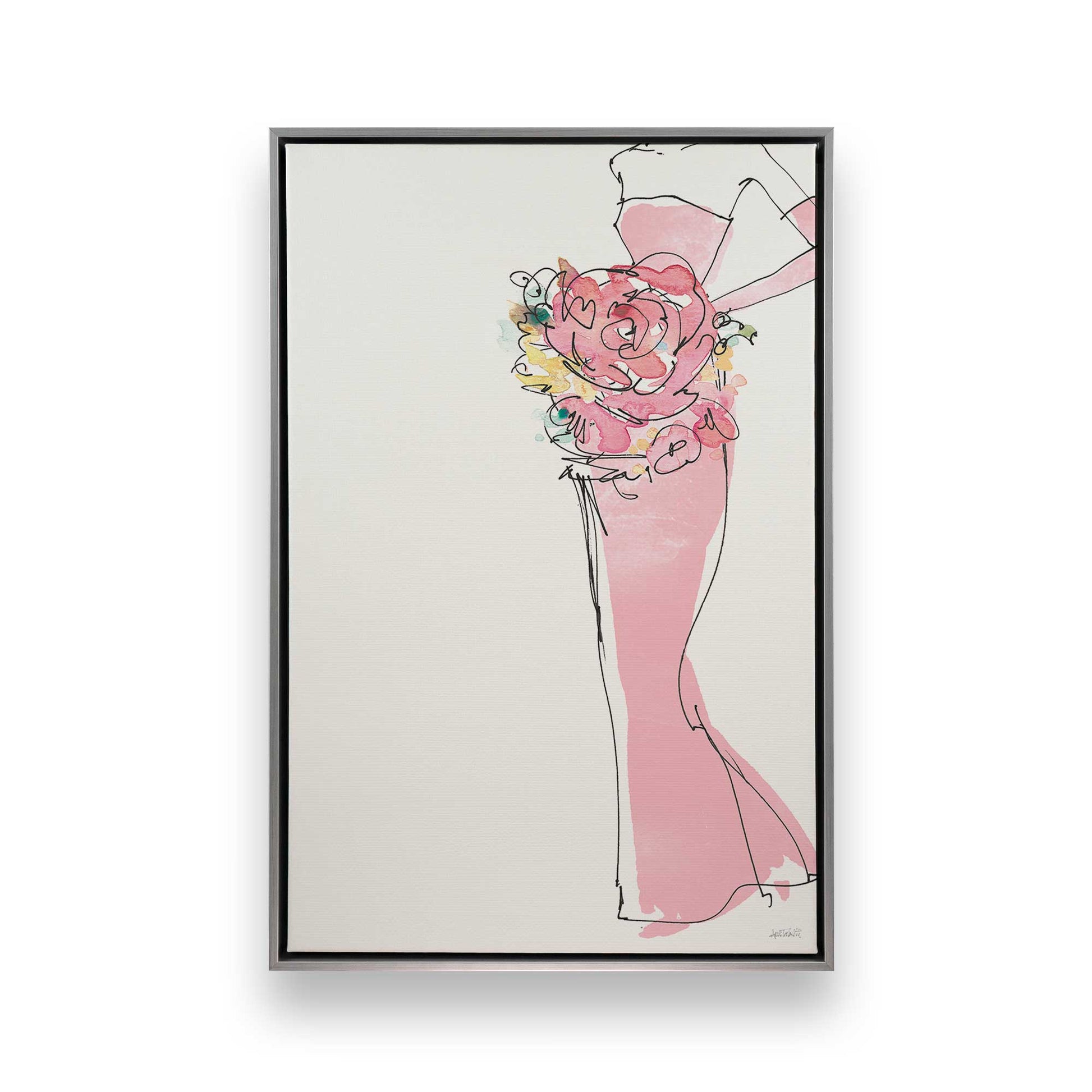 [Color:Polished Chrome], Picture of art in a Polished Chrome frame