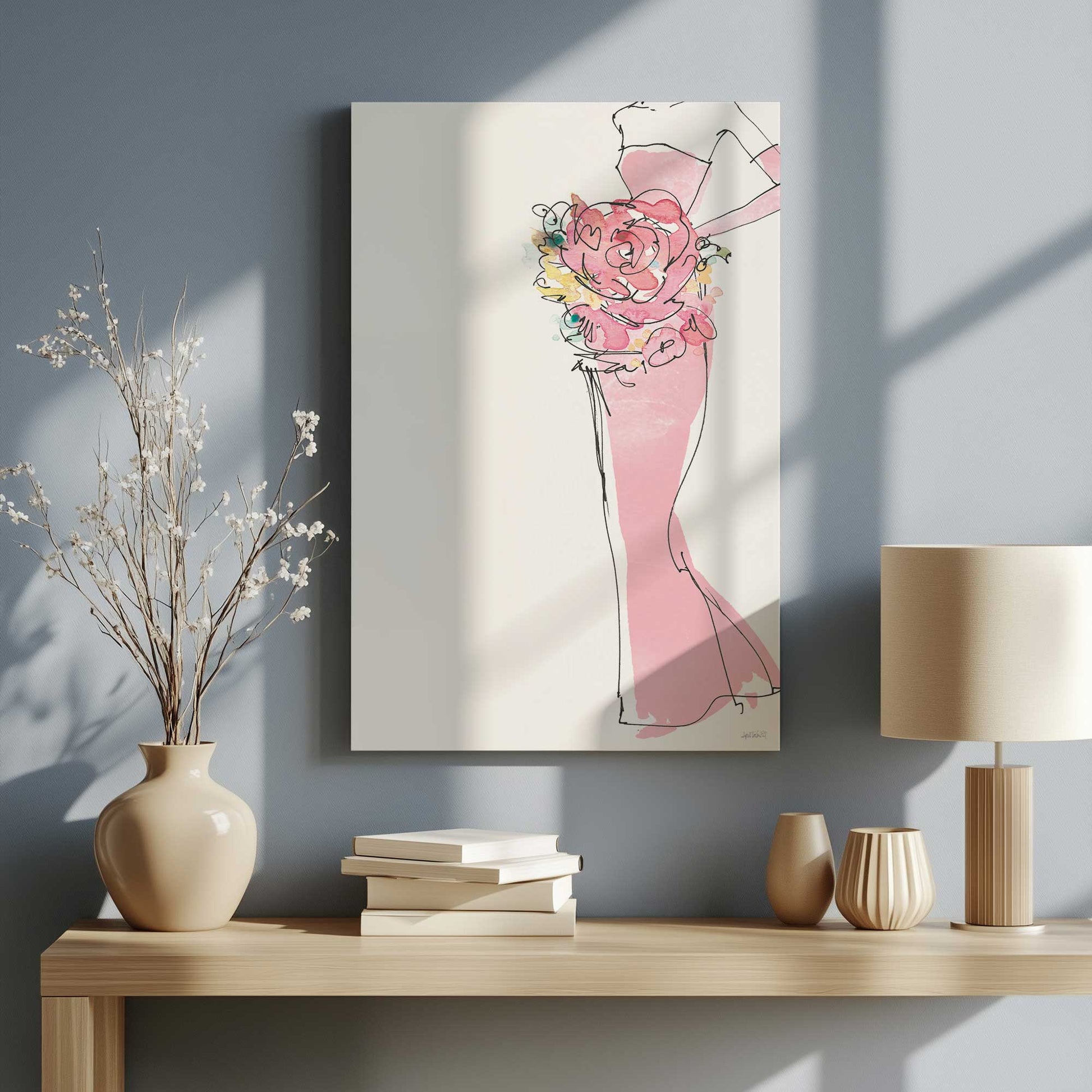 Picture of art in a room