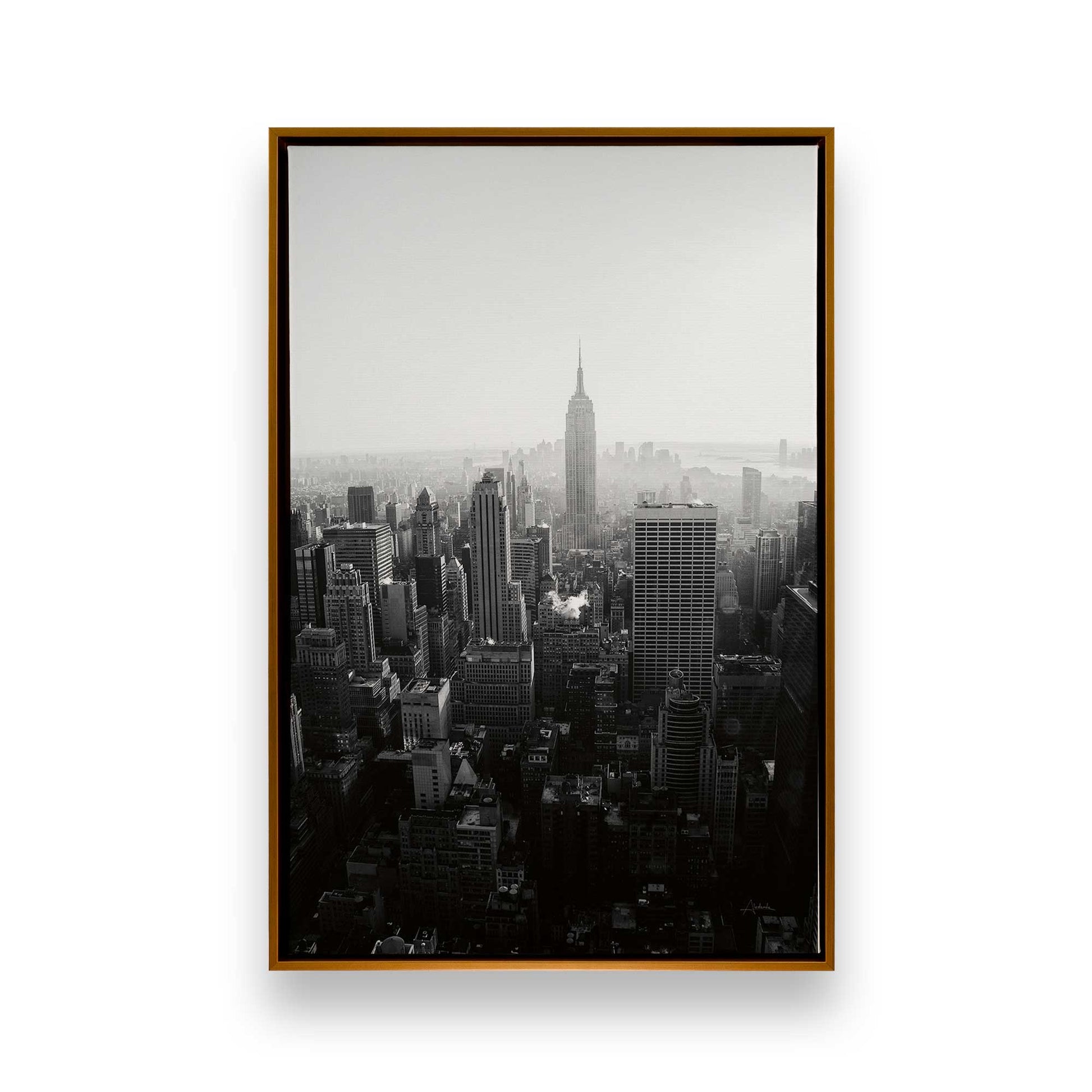 [Color:Polished Gold], Picture of art in a Polished Gold frame