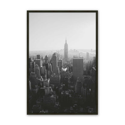 [Color:Satin Black], Picture of art in a Satin Black frame