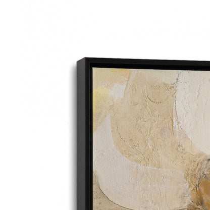 [Color:Satin Black], Picture of art in a Satin Black frame at an angle