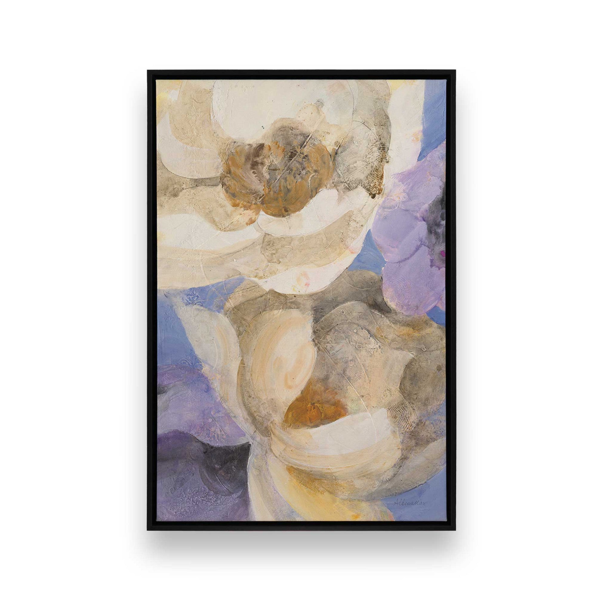 [Color:Satin Black], Picture of art in a Satin Black frame