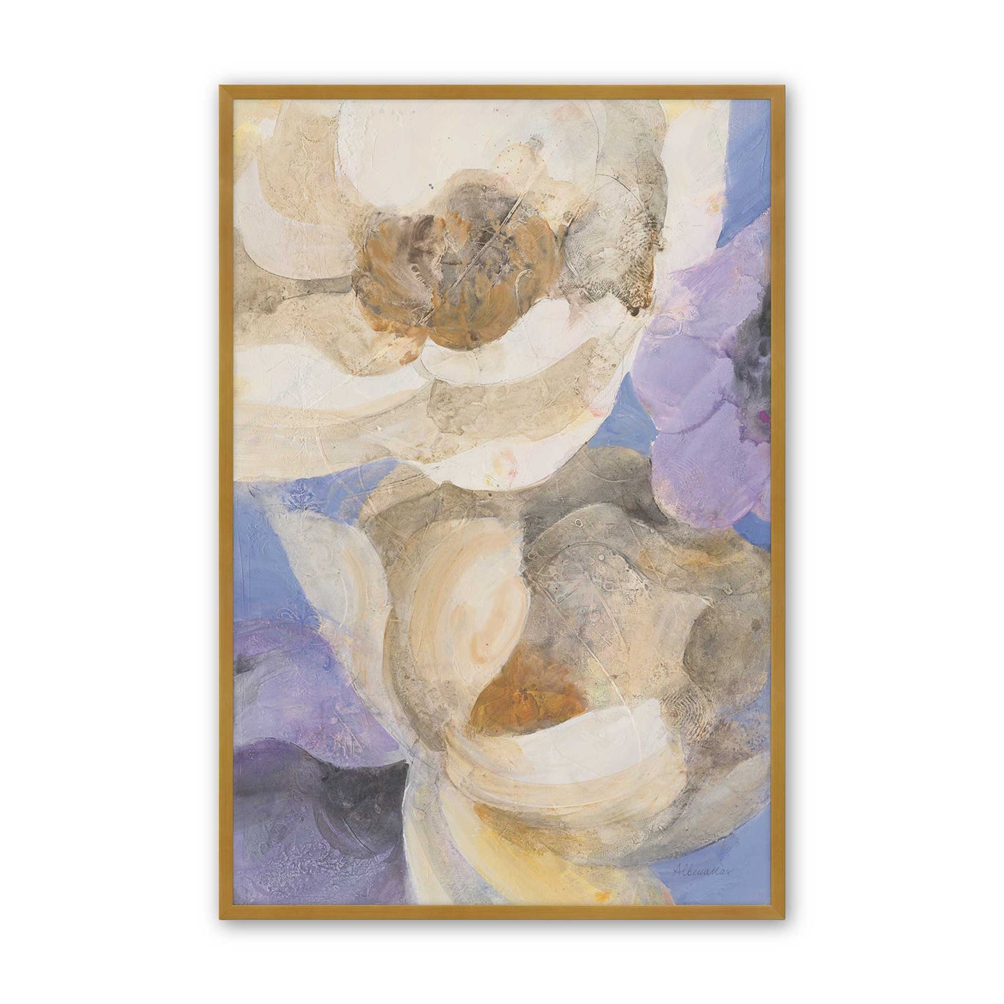 [Color:Polished Gold], Picture of art in a Polished Gold frame