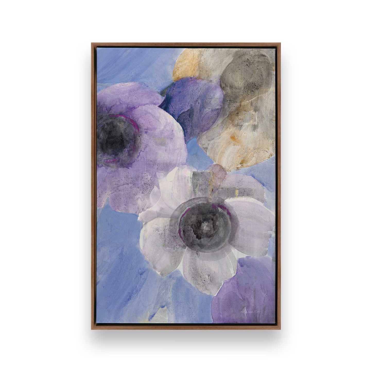 [Color:Walnut], Picture of art in a Walnut frame
