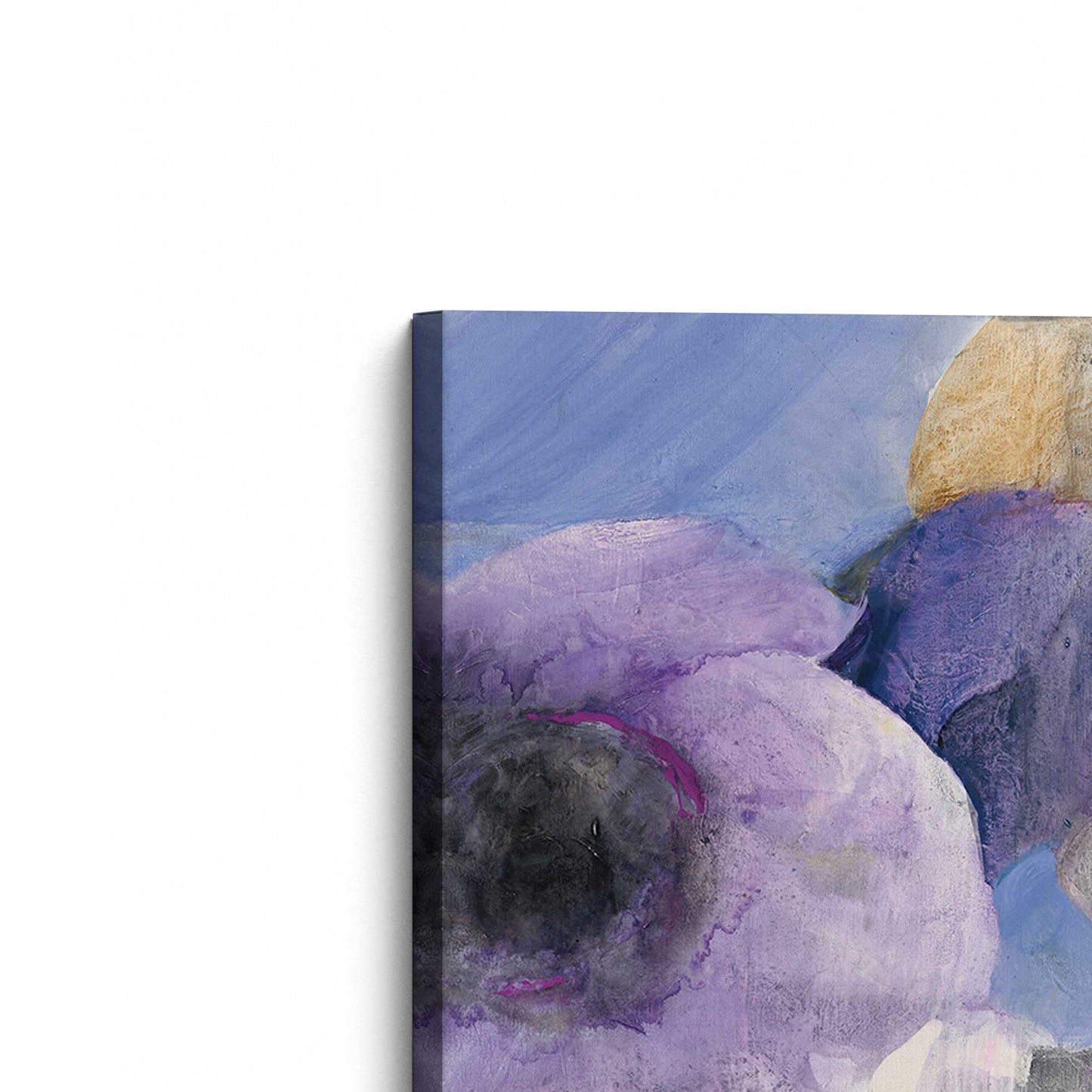 [Color:Stretched Canvas], Picture of the corner of the art