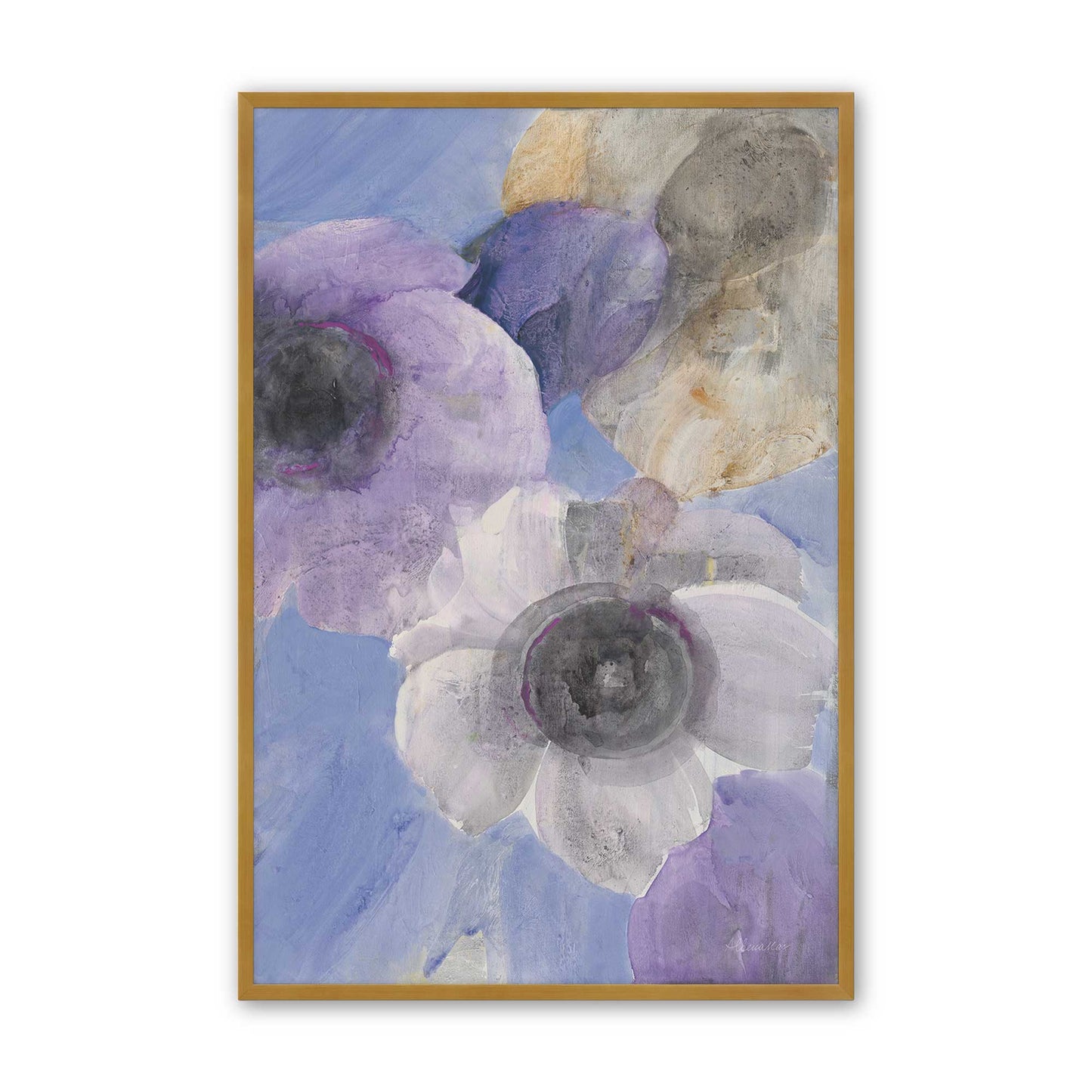 [Color:Polished Gold], Picture of art in a Polished Gold frame