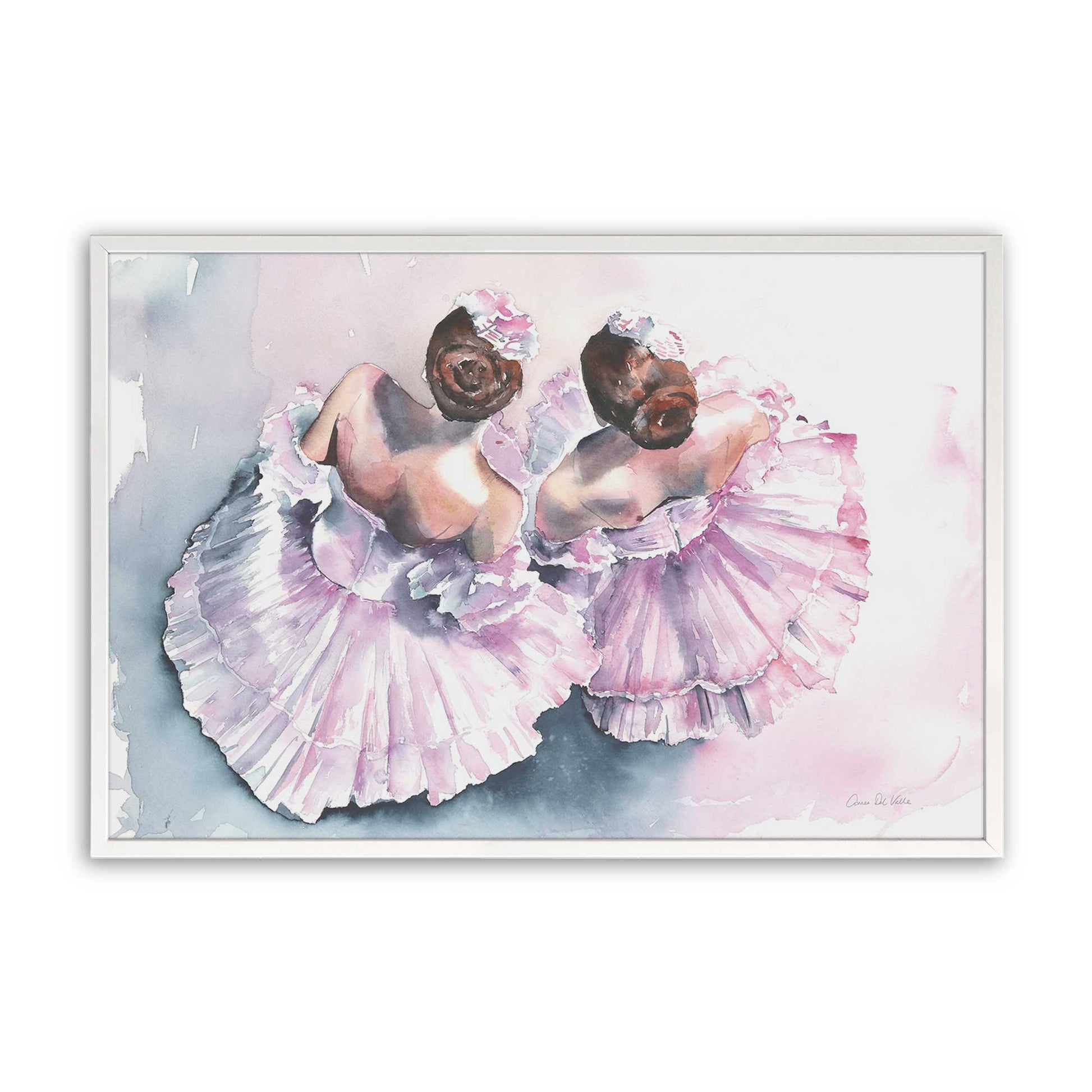 [Color:Opaque White], Picture of art in a Opaque White frame