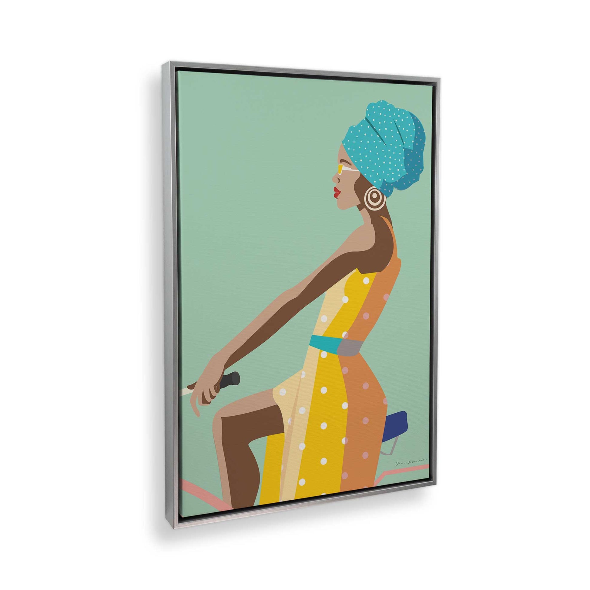 [Color:Polished Chrome], Picture of the corner of the art