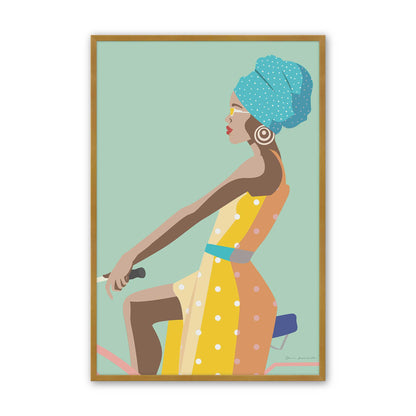 [Color:Polished Gold], Picture of art in a Polished Gold frame
