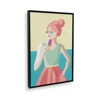 [Color:Satin Black], Picture of the corner of the art