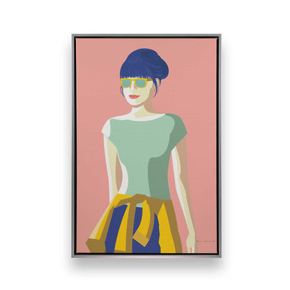 [Color:Polished Chrome], Picture of art in a Polished Chrome frame