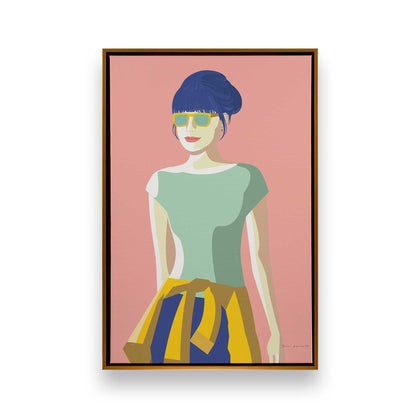 [Color:Polished Gold], Picture of art in a Polished Gold frame