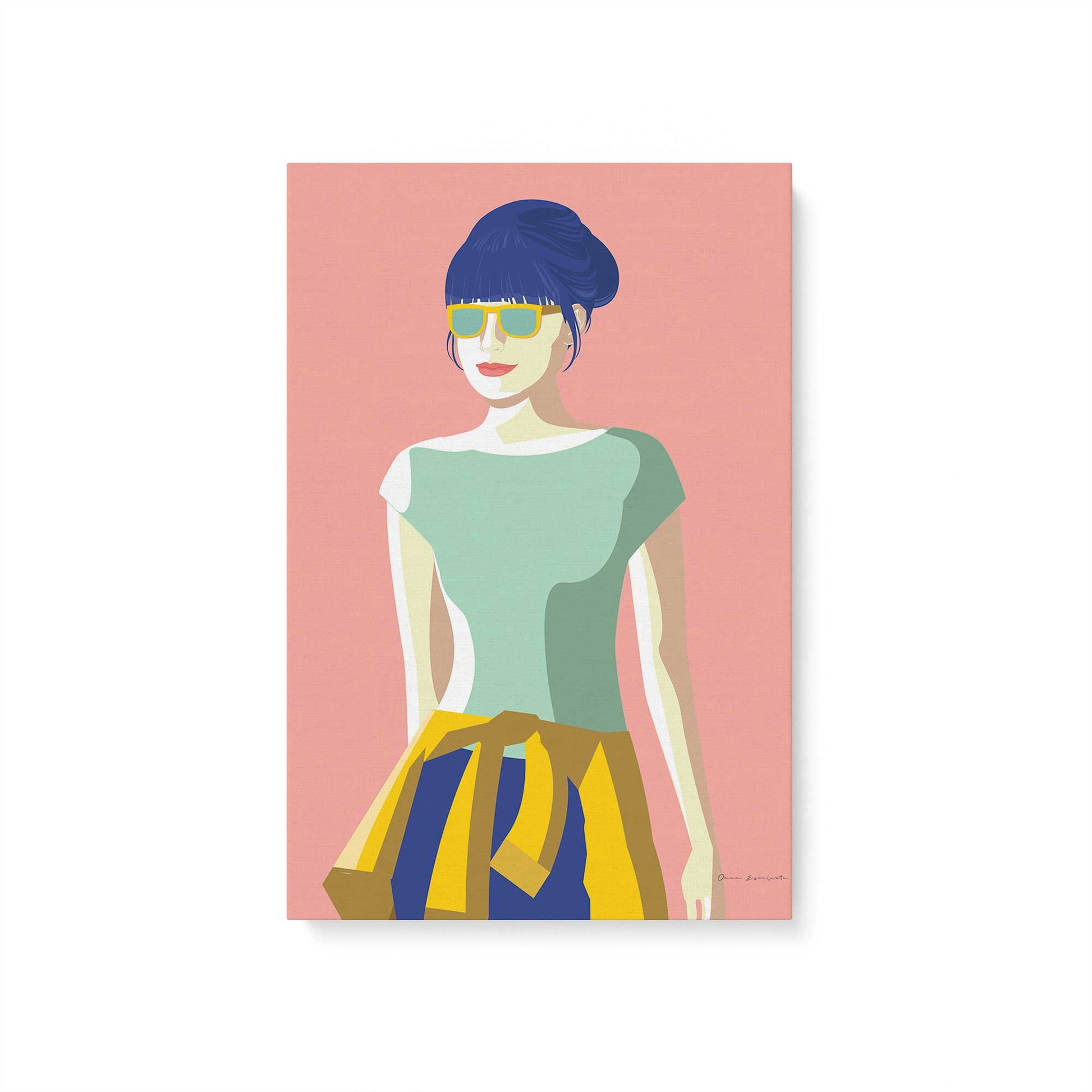 [Color:Stretched Canvas], Picture of art