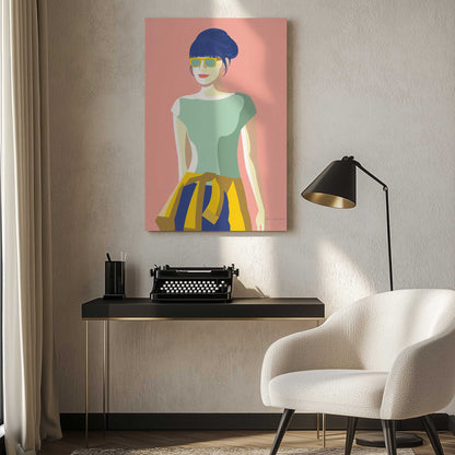 Picture of art in a room