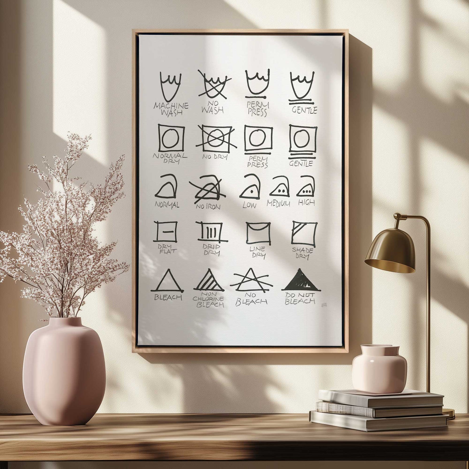 Picture of art in a room
