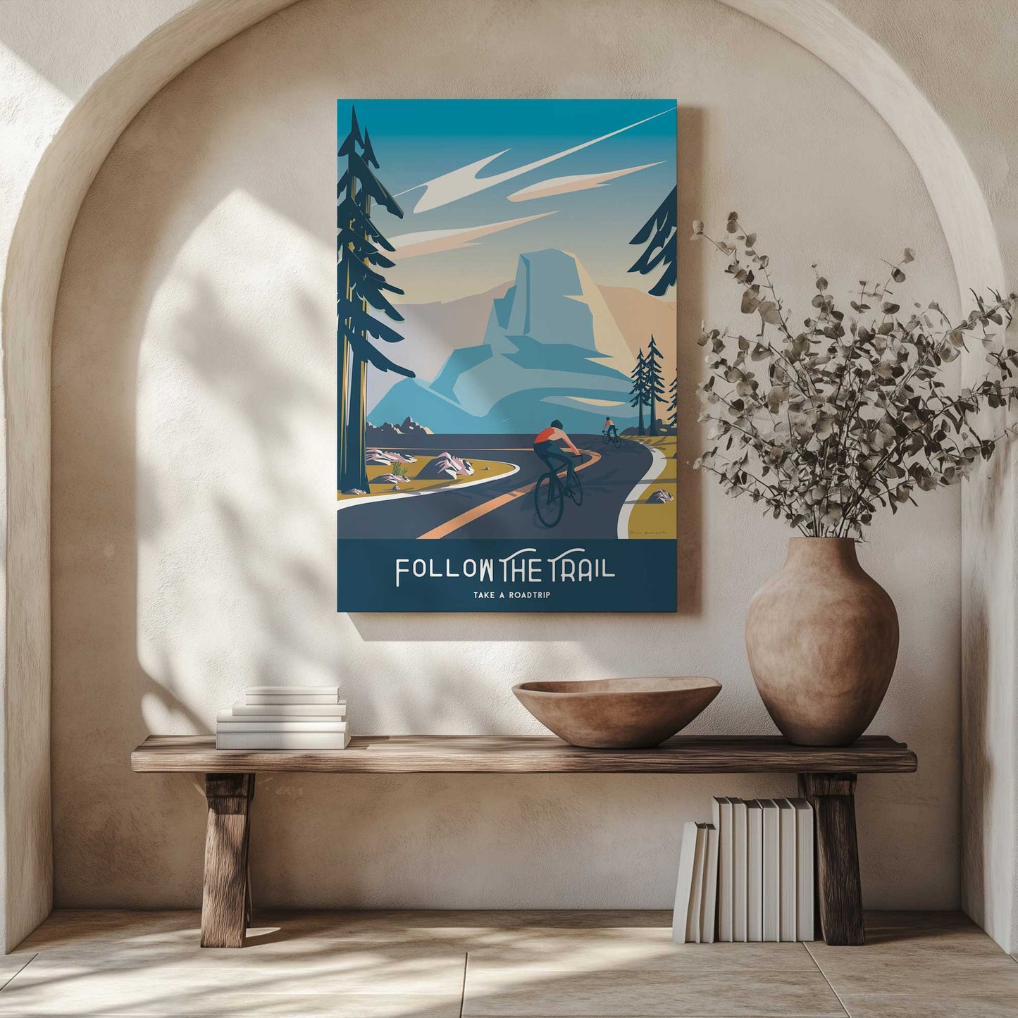Picture of art in a room