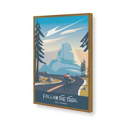 [Color:Polished Gold], Picture of art in a Polished Gold frame of the corner