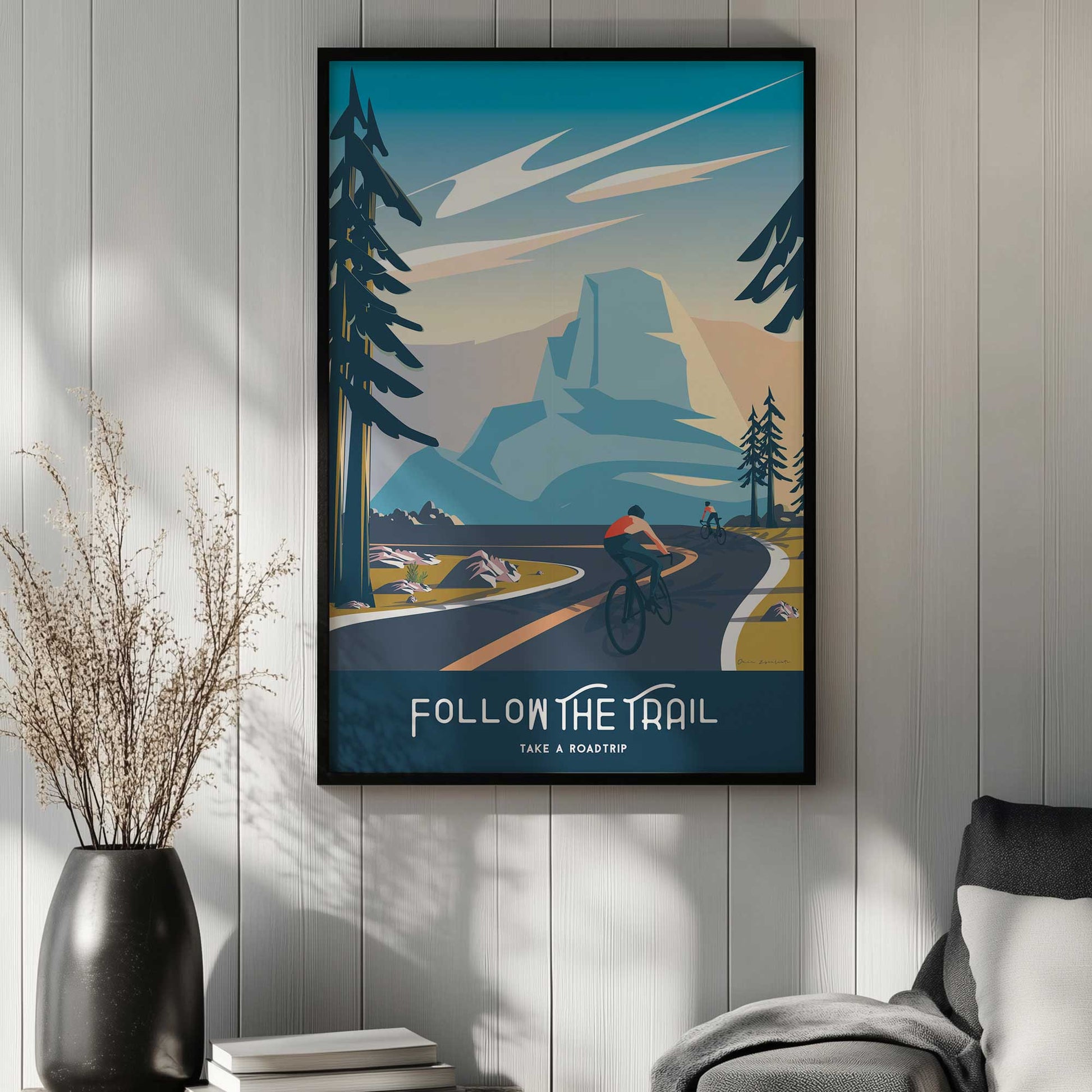 [SPECIAL],[LIFESTYLE], Picture of art hanging in a room