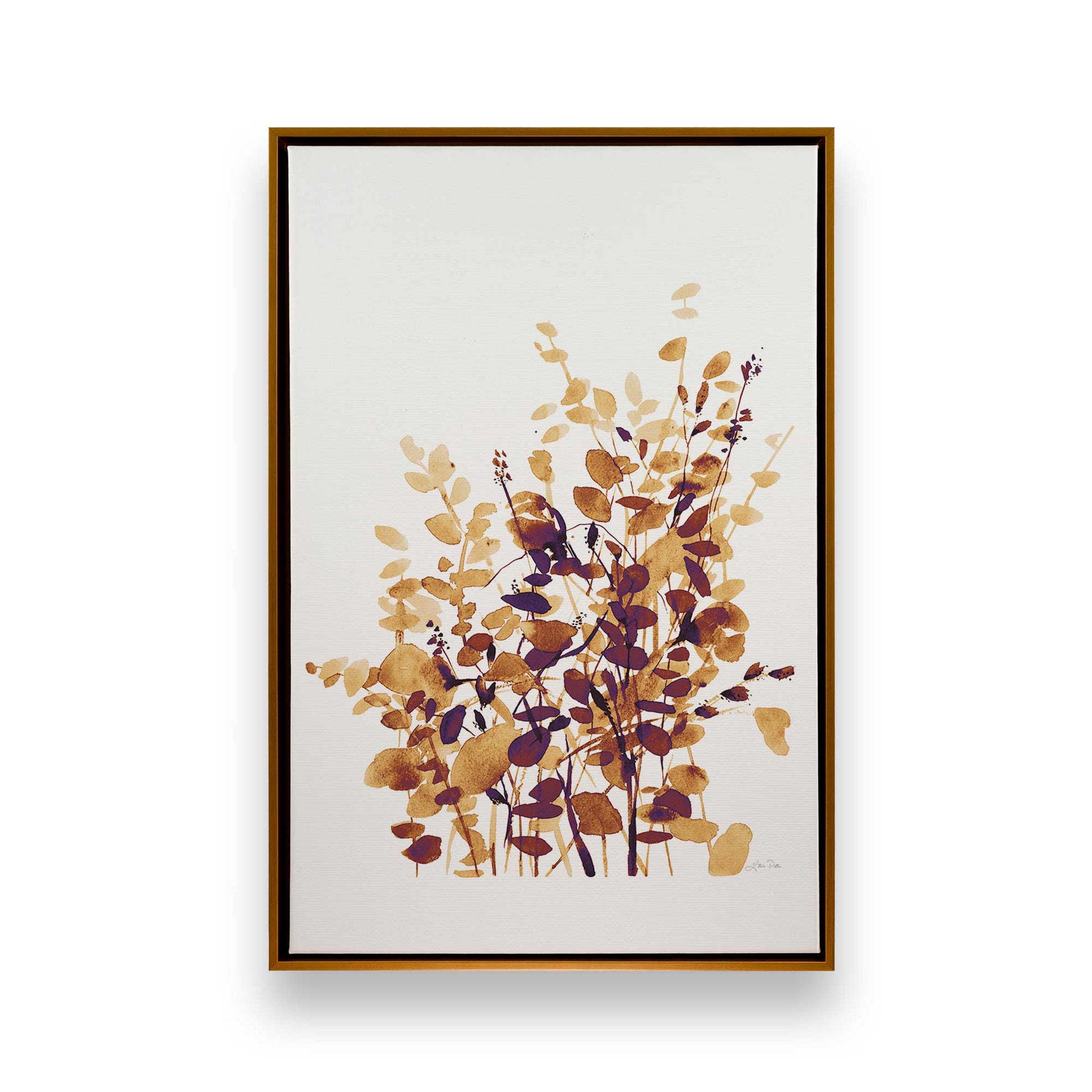 [Color:Polished Gold], Picture of art in a Polished Gold frame