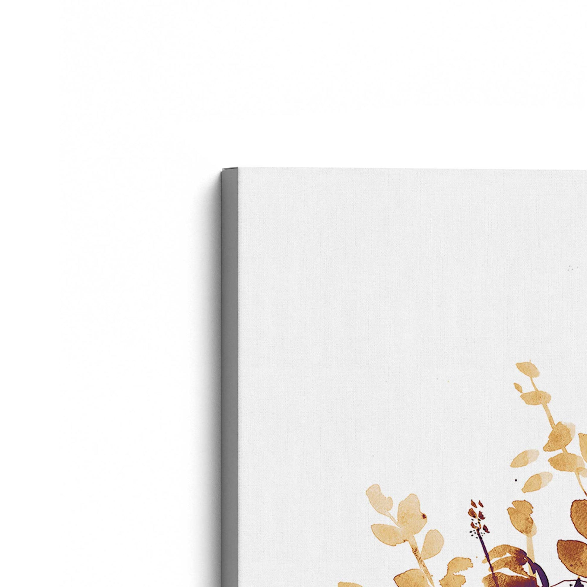 [Color:Stretched Canvas], Picture of the corner of the art