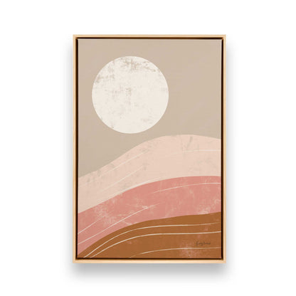 [Color:American Maple], Picture of art in a American Maple frame