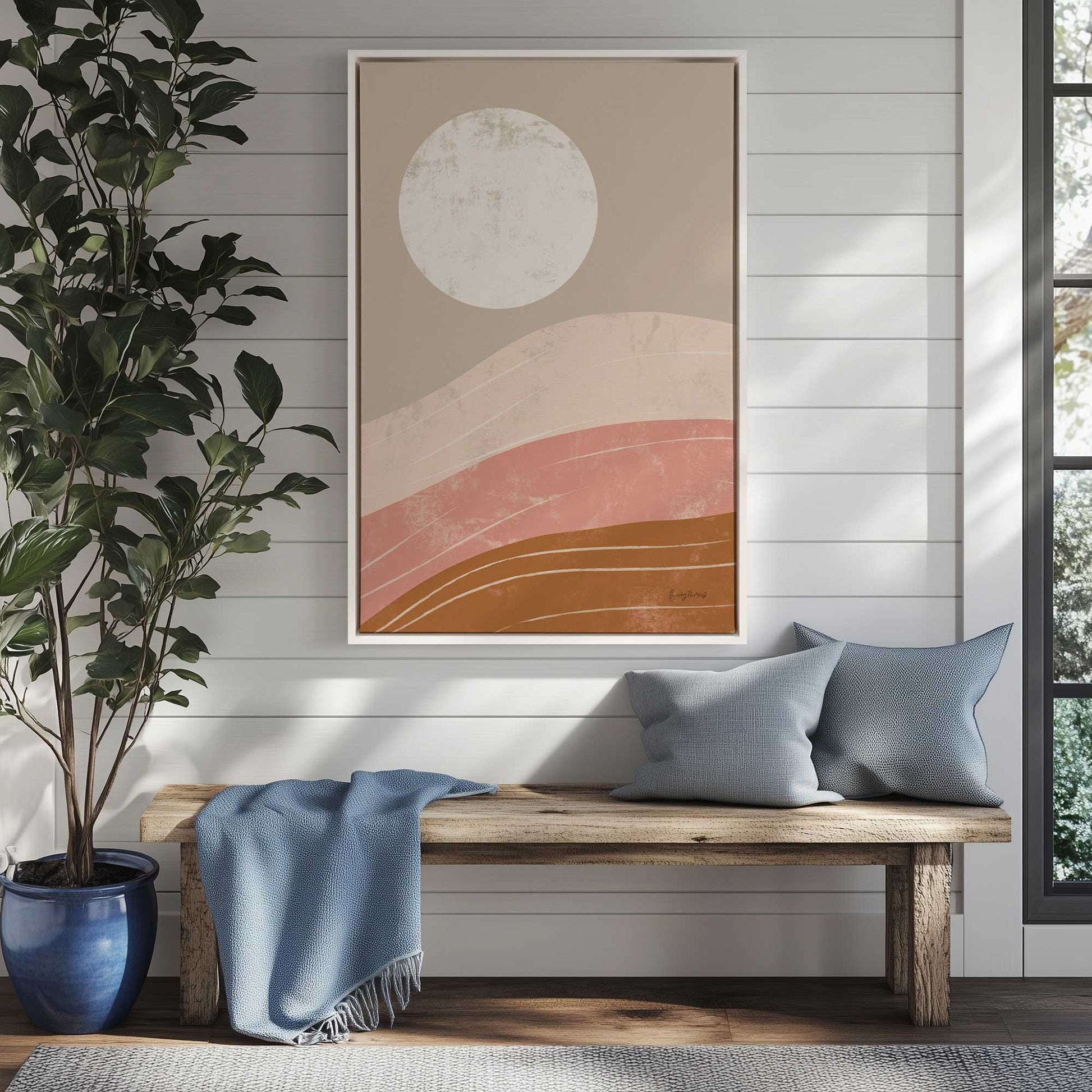 Picture of art in a room