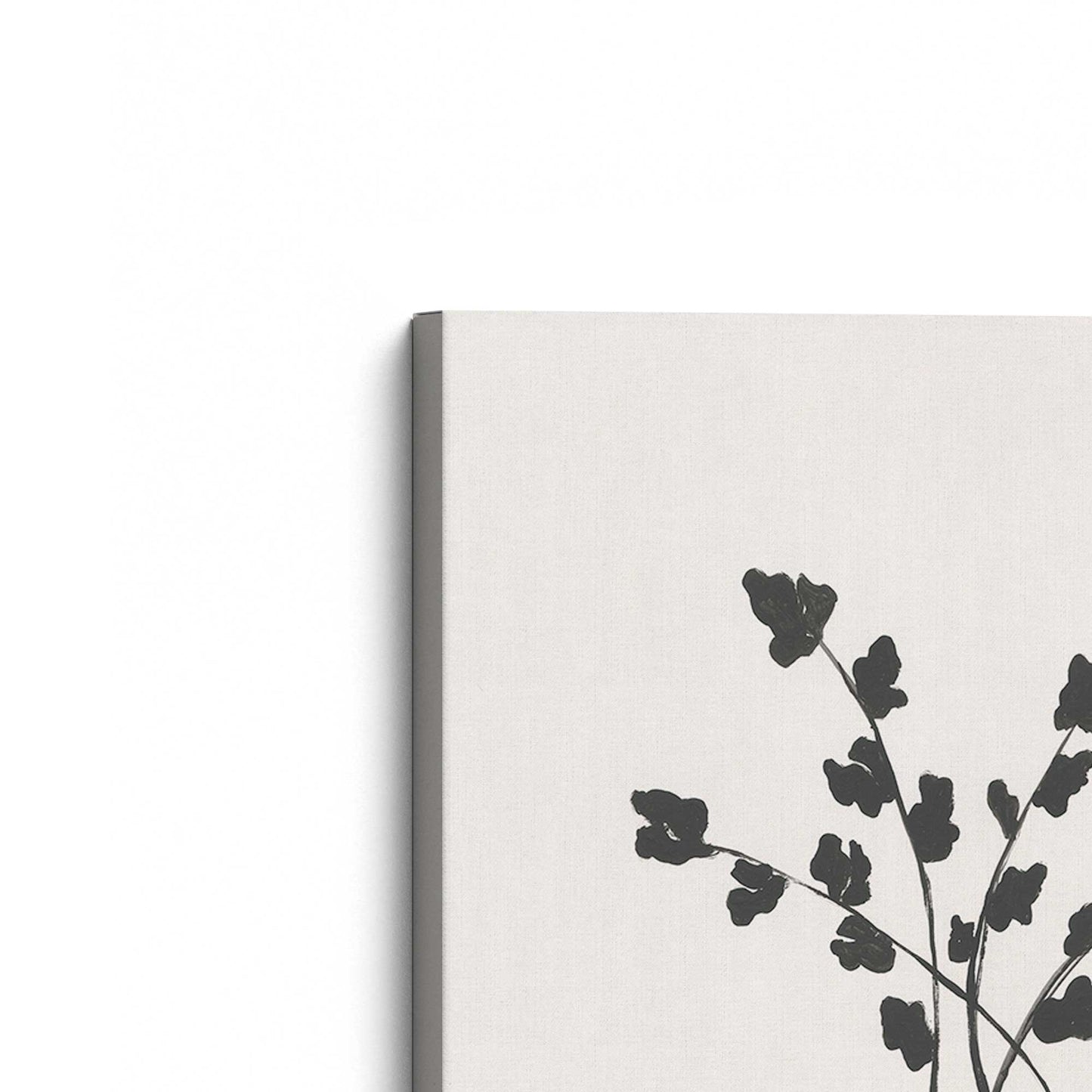 [Color:Stretched Canvas], Picture of the corner of the art
