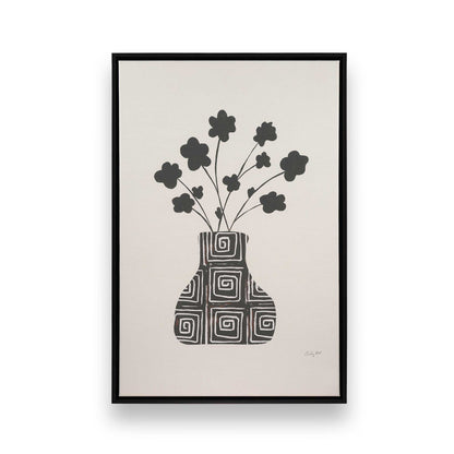 [Color:Satin Black], Picture of art in a Satin Black frame