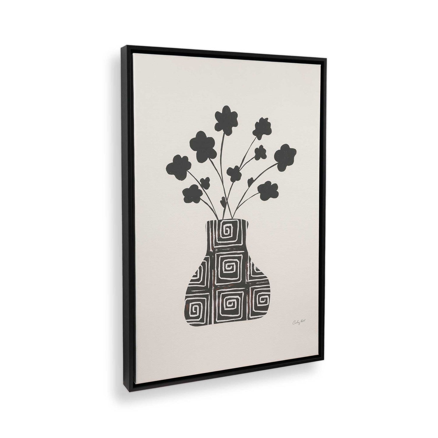 [Color:Satin Black], Picture of the corner of the art