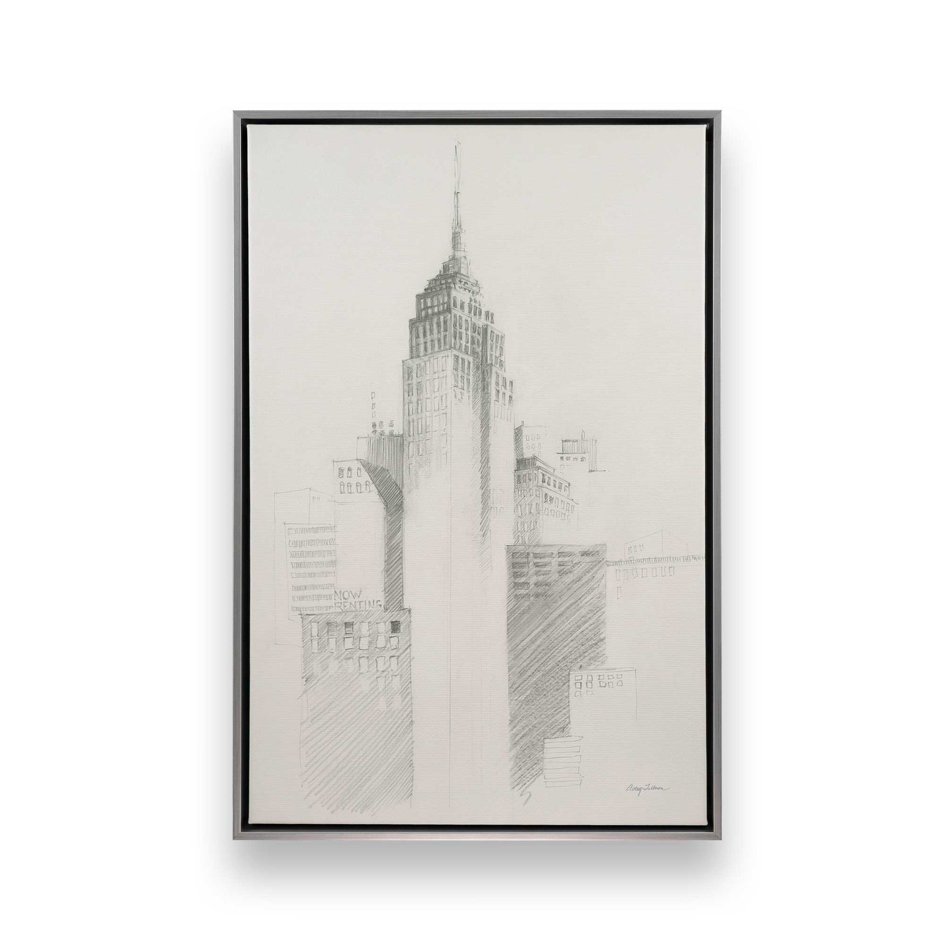 [Color:Polished Chrome], Picture of art in a Polished Chrome frame