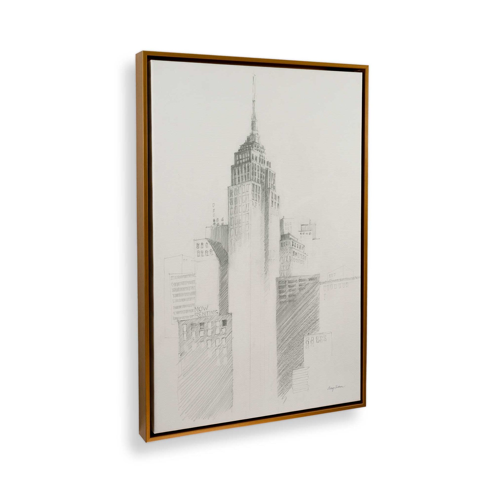 [Color:Polished Gold], Picture of the corner of the art