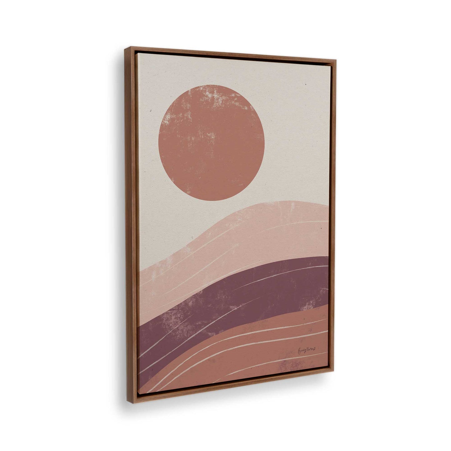 [Color:Walnut], Picture of the corner of the art